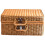 Eease Wicker Picnic Basket Storage Box Βαλίτσα Lunch Box Ράφι Κάδου Organizer Props 1