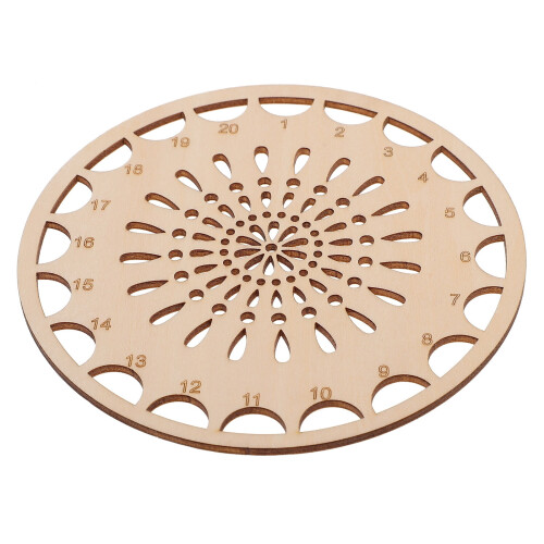 Guangmc Embroidery Floss Organizer Wooden Thread Holder 1