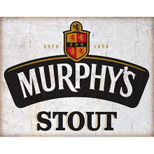 Murphyn Stout-peltikyltit Vintage-seinäkoriste baari Kahvila Keittiö Viemärinavaaja Autotalli Kodinsisustus Irlantilainen Stout-kyltti 8x12 tuumaa