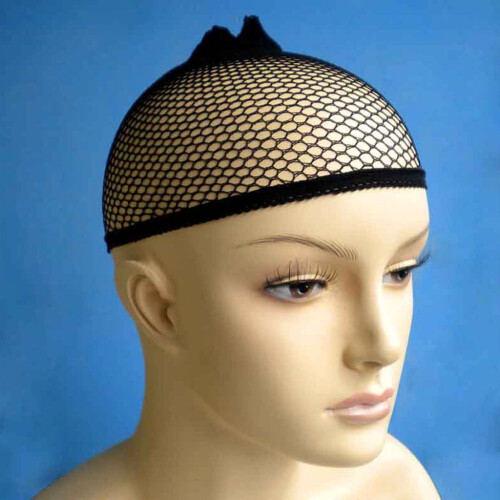 Touca de peruca de nylon com rede elástica moderna, tecida em malha vazada. 1