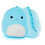 Mub- Λούτρινο παιχνίδι κούκλα δεινόσαυρος squishmallow για παιδιά, δώρο γενεθλίων, μπλε 1