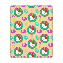 Hello Kitty antislip muismat van rubber, vierkant, waterdicht, geschikt als bureauonderlegger voor decoratie en als bureauaccessoire, 7x9 inch