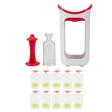 NIKOU Station de Pressage et Système de Stockage Portable pour Enfants - Presse-Purées de Fruits - Sachets Alimentaires pour la Cuisine à la