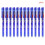 12 τεμάχια Creative 0,5 χιλ. Magic Erasable Gel Pens Blue Melane Office Student Grant 1