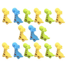 15pcs 3D Giraffe Puzzle Erasers for Party Favors, Games, Classroom Rewards, Birthday Gifts - Random Color & Style