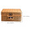 Eease Wicker Picnic Basket Storage Box Βαλίτσα Lunch Box Ράφι Κάδου Organizer Props 2