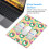 Hello Kitty Αντιολισθητικό Λαστιχένιο Mouse Pad Τετράγωνο Αδιάβροχο Επιτραπέζιο Pad 4