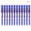12 τεμάχια Creative 0,5 χιλ. Magic Erasable Gel Pens Blue Melane Office Student Grant 6