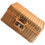 Eease Wicker Picnic Basket Storage Box Βαλίτσα Lunch Box Ράφι Κάδου Organizer Props 4