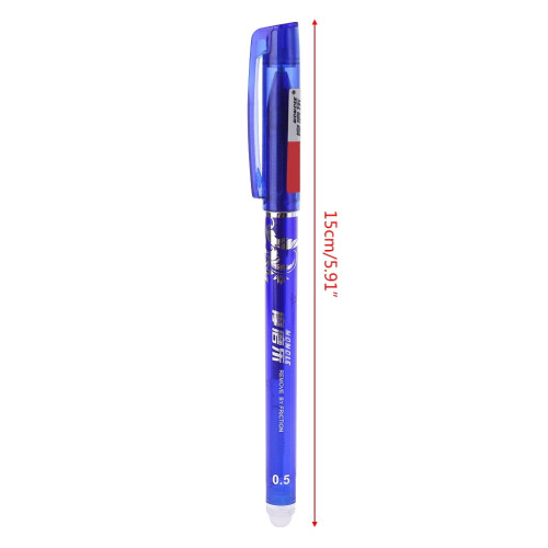 12 τεμάχια Creative 0,5 χιλ. Magic Erasable Gel Pens Blue Melane Office Student Grant 1