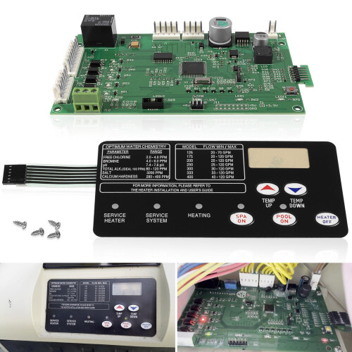 420020007S Pool Heater Control Board Kit for MasterTemp StaRite MaxETherm Spa  Precise Temperature Control