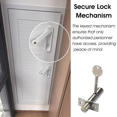 Lockable Access Panel with Key, Soundproof Flush Mount Door for Bathroom Kitchen, Grey 22x38in 2