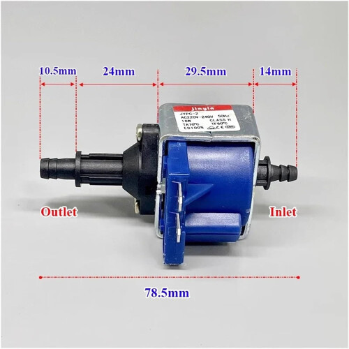 JYPC2 220V Electromagnetic Plunger Pump  Suction for Garment Hanging Steamer Replacement 1