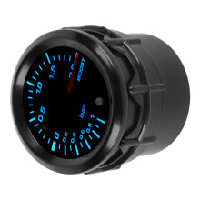 Universal 52mm Turbo-Boostanzeige, 7-Farben-LED für Benzinfahrzeuge