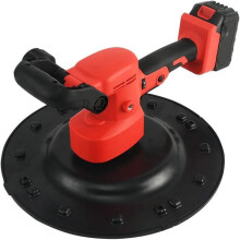 Cordless Wall Polishing Machine 1680W Electric Drywall Sander with 2 Batteries and SixSpeed Control