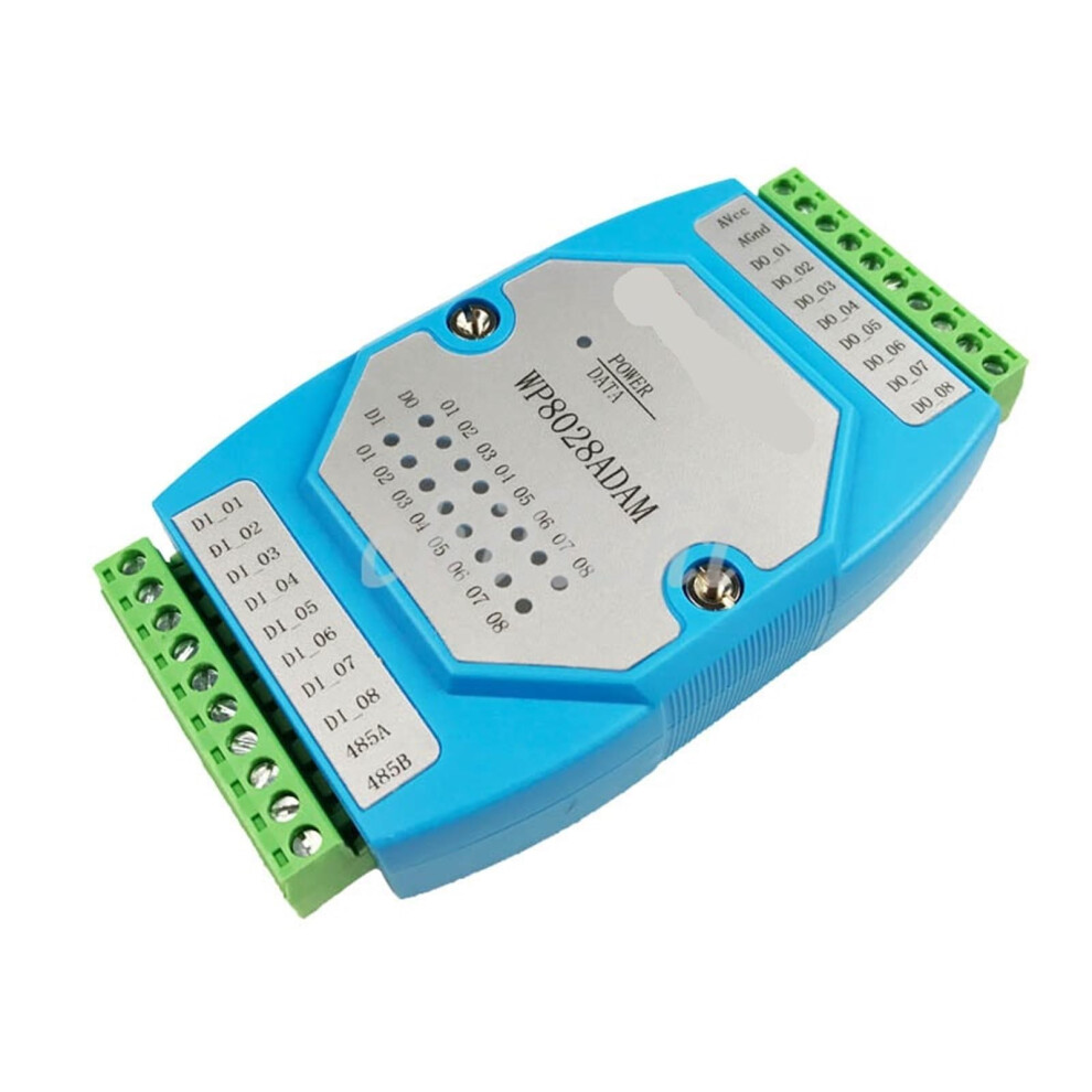 Rs485 Modbus Io Module With Isolated 8Di 8Do Digital Inputs Outputs For Industrial Control 9164114599186
