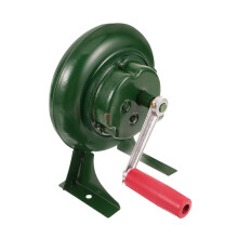 BBQ Hand Crank Fan Manual Fire Blower for Quick Charcoal Ignition Outdoor Camping and Grill Use