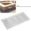 Stainless Steel Fire Pit Ventilation Panel 15 x 6.5 Inch for Grill, Improve Flame Efficiency 2