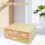 HKUKY Stackable Desktop Storage Box Drawer-style Rack Student Dormitory Stationery Sundries Storage 7