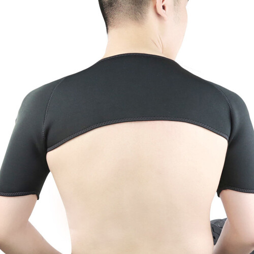 Posture Correction Shoulder Support, Quick Absorbing Sweat Continuous Use Shoulder Compression Brace for Men Women 2