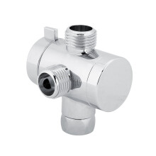 NIMOA Shower Arm Diverter - ABS 3-Way Shower Head Diverter Valve Connector Adapter for Bathroom
