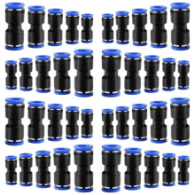 Kit de raccords rapides IMCBSTT, accouplement direct par simple pression, connecteur de conduite d'air pneumatique (4 mm/6 mm/8 mm/10 mm/12 mm), 40