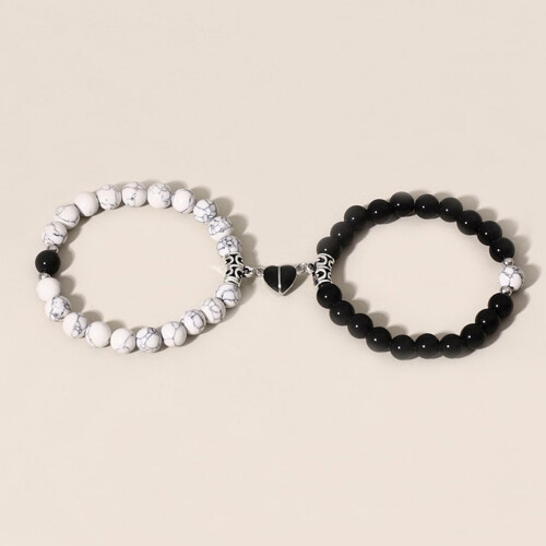 par perlearmbånd armbånd Valentinsdag gave 2
