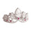 Lichte modieuze ring, open, verstelbare ring, sieraden voor vrouwen en meisjes. 1