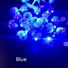 30 ks LED balónkových světel, vodotěsné blikající mini kulové lampičky pro papírové lucerny, balónky bobo, párty, svatbu, diskotéku