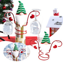 Uclet Vin- og glasreoler Julevinglasholder Festvinflaske Festvinglasholder