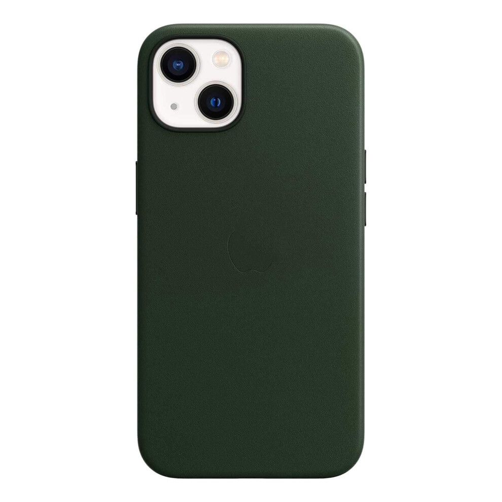 Compatible With Iphone 13 Leather Case With Magsafe Faster Wireless Charging-Sequoia Green 9395123922560