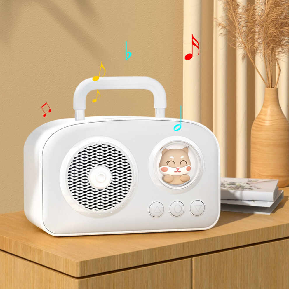 Gnobogi Portable Bluetooth Speaker, Small Loudspeaker Compatible With All Devices, For Outdoor Travel, Home Party, Hiking, Camping 9395123922416