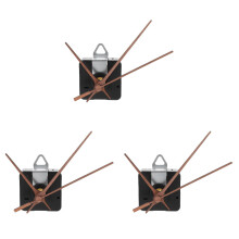 3 sady náhradních hodinových mechanismů, sada nástěnných hodin pro kutily, díly pro opravu hodin, potřeby pro hodinky