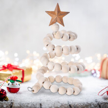 Viflosae Christbaumschmuck aus Holz, geeignet für Kinder von 2-7 Jahren, Schreibtischdekoration, Black Friday & Cyber Monday Angebote 2024