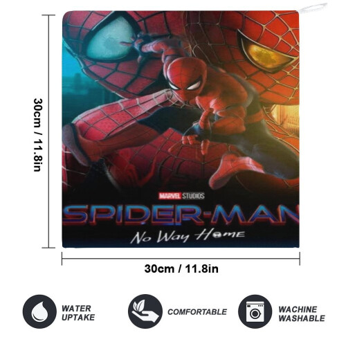 Χειροπετσέτες Spider-Man για το μπάνιο, Βαμβακερές πετσέτες προσώπου απαλές 1