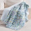 Levtex - Calico Blue - Ριχτάρι καπιτονέ - 50x60 ίντσες - Πινελιές βαφής σε μπλε, μπλε, 1