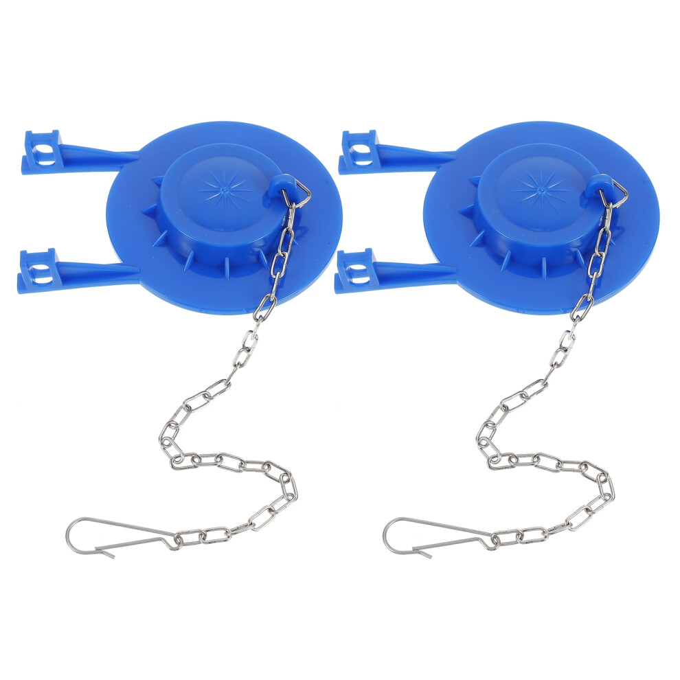 2Pcs Toilet Seal Flapper Toilet Seal Flapper Cover Stop Valves Toilet Tank Parts 9395123925110