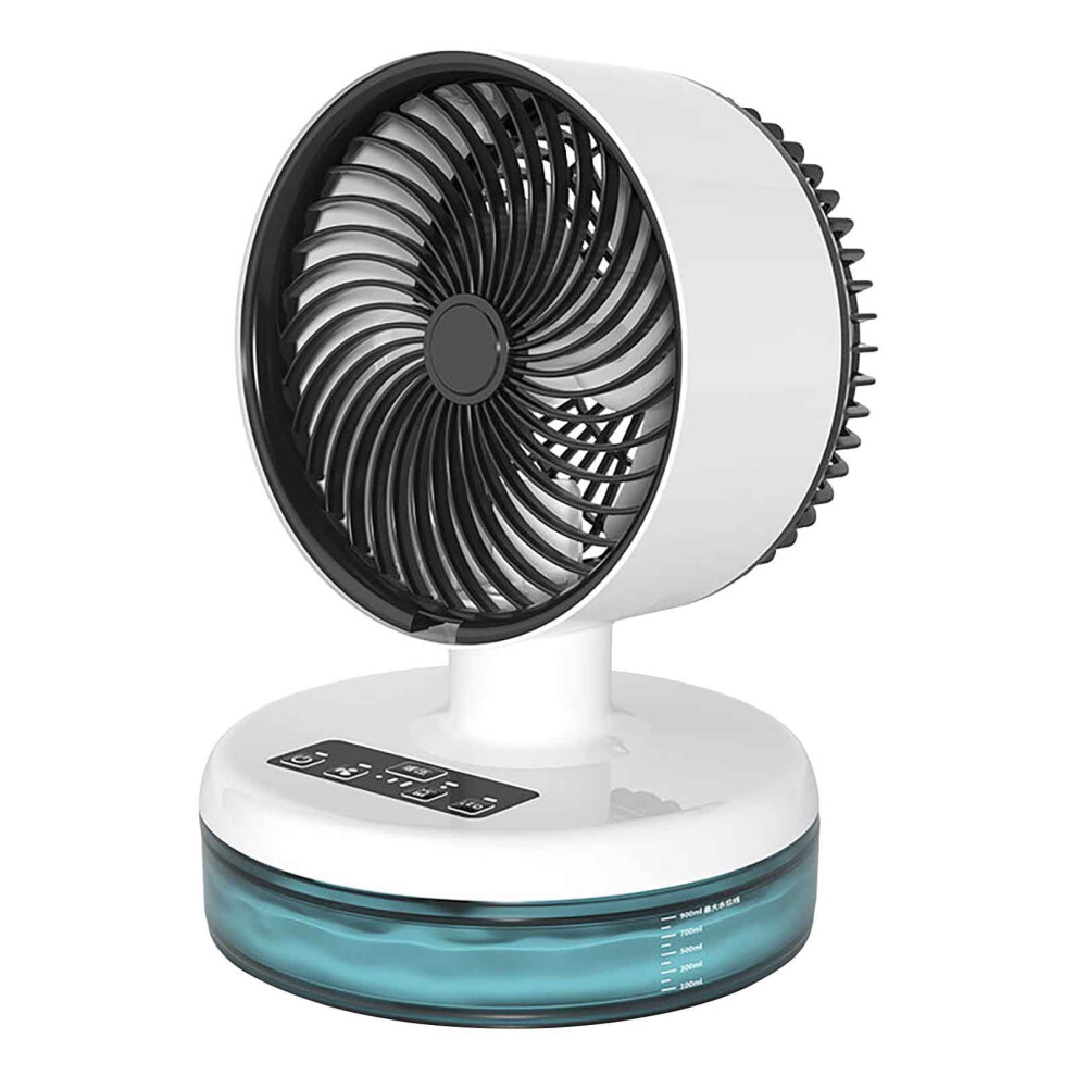 Desk Fan Circulation Folding Cold Fan, Household Office Desktop, Dormitory Desktop, Silent Turbo Electric Fan 9395123925257