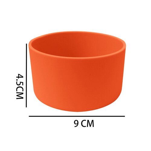 GDHOME Κάλυμμα για ποτήρι 7,5/9cm με κάλυμμα από σιλικόνη και καουτσούκ, πάτος 32-40oz Universal