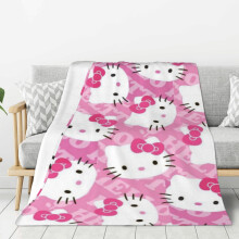 Blaincéad Lomra Hello Kitty Blaincéad Caithimh Thar a Bhog Cluthar, Do Fhir Mhná, Do Sheanóirí & Do Pháistí Gnéithe Leapa - Thar a Bhog