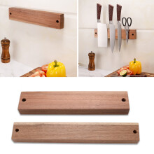 Hariumiu Wood Cutter Holder Space-saving Wall-Mounted Magnetic Cutter Storage Holder for Kitchen Organization