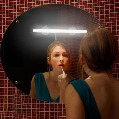 Decor Vanity Lights Wall Bar Suction Cup Bathroom Flashlight Lamp Outdoor 2