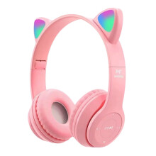 CHAXIN Căști fără fir stereo cu bas pentru jocuri, căști drăguțe compatibile cu Bluetooth, căști over-ear pentru copii și adulți