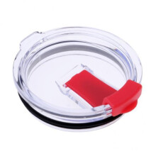 harayaa2xTumbler Ersatzdeckel, auslaufsicherer Deckel für 20oz Becher, Rot, 2 Stück