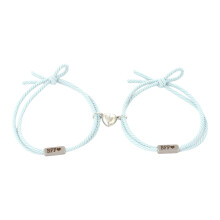 1 par de pulseiras magnéticas, acessório de moda.