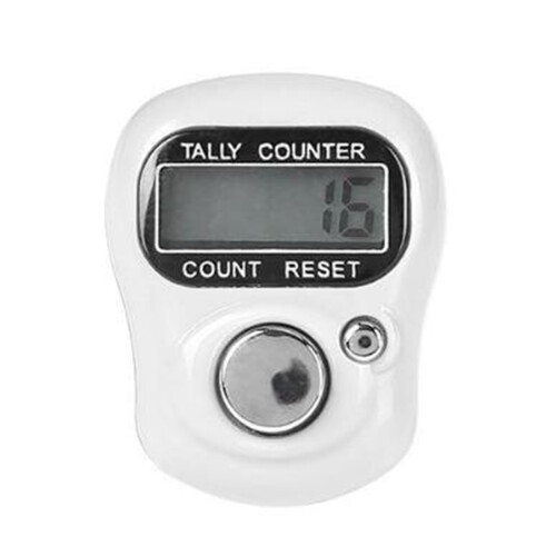 Compteur de bagues LED - Compact, à réponse rapide, cercle ajustable, utilisation simple et facile, indispensable à la maison
