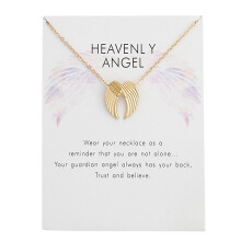 Colar com Pingente de Asa de Anjo Celestial Yubnlvae - Joia Elegante para Mulheres: Não é um Adeus, é um Até Logo!