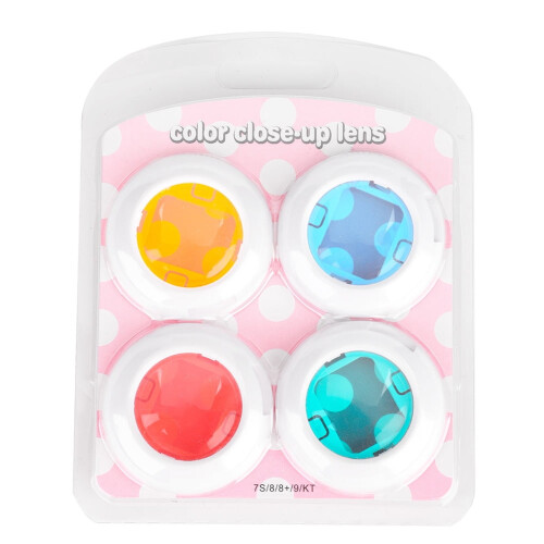Φίλτρο Delaman για άμεση κάμερα, φακό, σετ φίλτρων φλας για Mini7S/8/8+/9 4 χρώματα Pure/Gradient