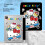 ipadair5 προστατευτικό κάλυμμα Pro11Hello Kitty Mini6χαριτωμένα κινούμενα σχέδια10.2στυλ 1