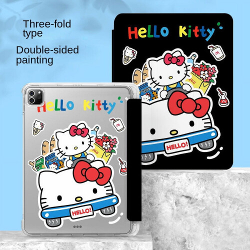 ipadair5 προστατευτικό κάλυμμα Pro11Hello Kitty Mini6χαριτωμένα κινούμενα σχέδια10.2στυλ